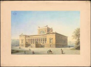Provinzialmuseum, Breslau: Perspektivische Ansicht