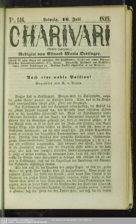 4.1845=146: Charivari