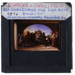 Schnorr von Carolsfeld, Sechskampf auf Lipadusa