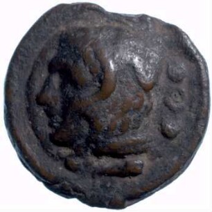 Münze, Quadrans, 225 - 217 v. Chr.