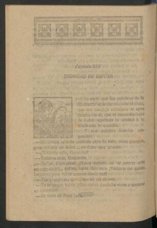 Capítulo XLV - Dignidad de esposa