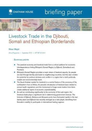 Livestock trade in the Djibouti, Somali and Ethiopian borderlands