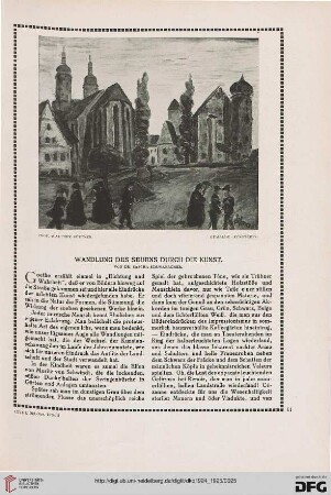 Wandlung des Sehens durch die Kunst