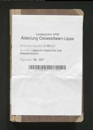 Meßbuch des Fleckens Bösingfeld von 1790
