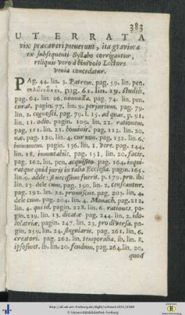 Errata.