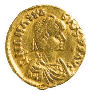 Münze, Tremissis, 493 - 518