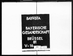 Wechsel und Unterschriften der Beamten im Paßbüro des belgischen Außenministeriums
