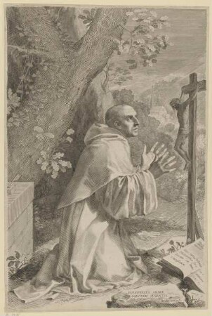 Bildnis des Heiligen Bernard von Clairvaux