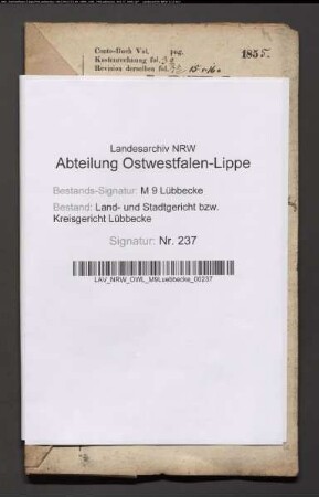 Erblasser: Buhrmann gt. Neuhaus, Johann Heinrich: