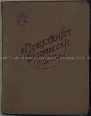 Hauptkatalog BERGEDORFER EISENWERK A.-G. Ausgabe 1913 Molkerei-Maschinen