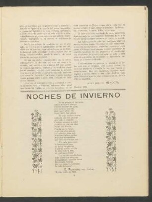 Noches de invierno