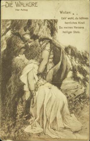 Die Walküre - Wotan: Leb' wohl, du kühnes herrliches Kind [...]