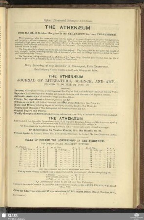 Official Illustrated Catalogue Advertiser