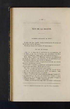 Iles De La Société.