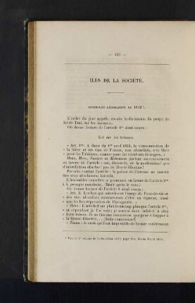 Iles De La Société.