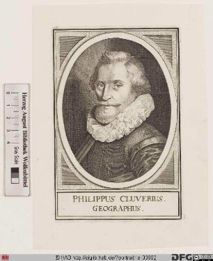 Bildnis Philipp Clüver (lat. Cluverius)