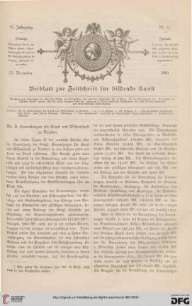 Heft 11 (23. December 1880)