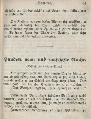 Hundert neun und funfzigste Nacht