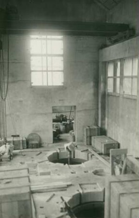Nutzbarmachung der Cure-Fälle - Wasserkraft-Anlage Malassis, Avallon, 1929-1933