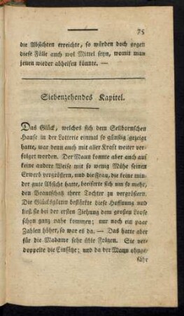 Siebenzehendes Kapitel.