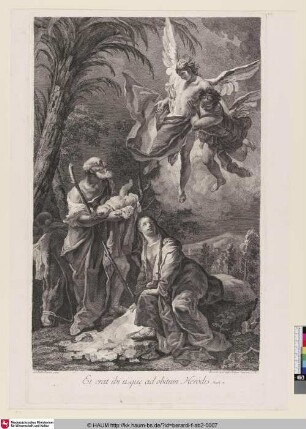 [Ruhe auf der Flucht nach Ägypten]