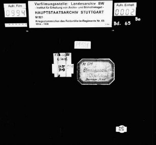 Gesamtregister zu den Bänden 67 - 70