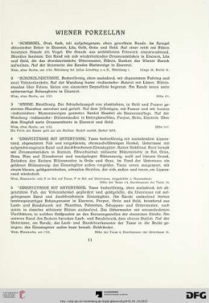 Wiener Porzellan (Nr. 1-157)
