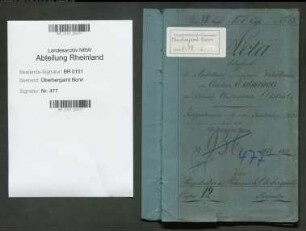 Erdmenger, Christian geb. 12.03.1804; Berggeschworener und privater Markscheider; ausgeschieden 1870; Personalakte
