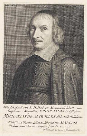 Bildnis des Michael de Marolles