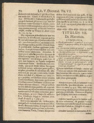 Titulus VII. De Haereticis
