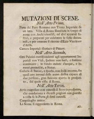 8-9, Mutazioni di scene. / Veränderungen der Schau-Bühne.