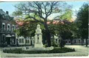 Jahn-Denkmal und Friedenseiche in Mittenwalde