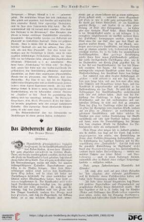 5: Das Urheberrecht der Künstler