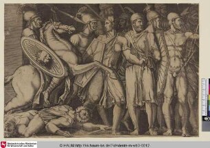 [Trajan combattant contre les Daces; Trajan Fighting the Dacians; Trajan im Kampf gegen die Dacier]