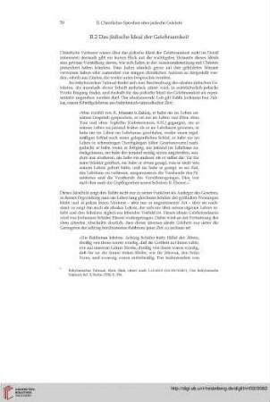 II.2 Das jüdische Ideal der Gelehrsamkeit