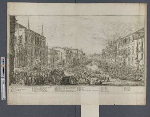 [Rappresentatzione della regatta solenne fatta in Venezia]