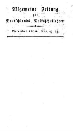 47/48: Heft 47/48