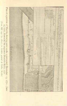 Plan of a portion of Manila, showing new works ...