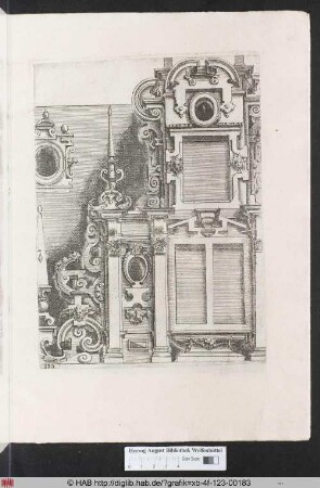 [Fenster mit Aufsatz. Band V.]