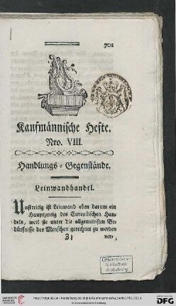 Leinwandhandel