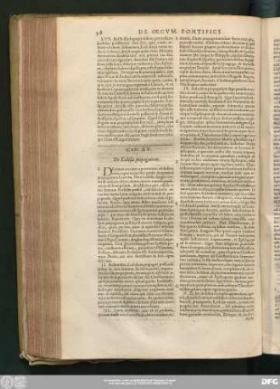 Cap. XV. De Ecclesiae propagatione.