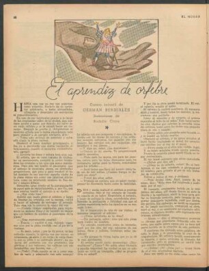 El aprendiz de orfebre : Cuento infantil