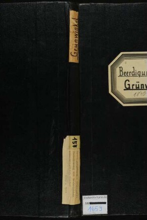 "Beerdigungsbuch Grünwinkel"