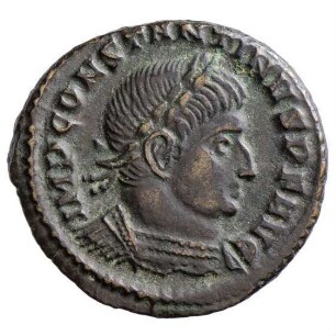 Münze, Follis, Aes 3, 314 - 315 n. Chr.