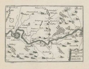 Carte du Gouvernement de Sarlouis