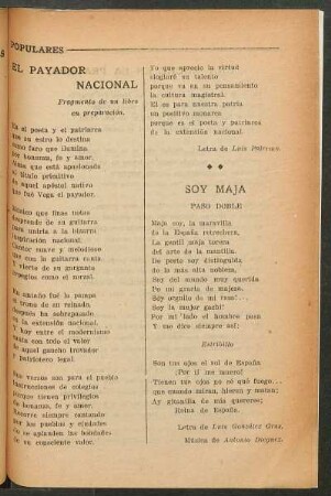 Soy maja : Paso doble