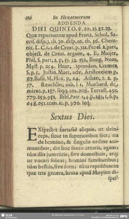 Sextus Dies