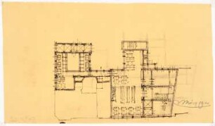 Geschäftshaus Probststraße/Poststraße, Berlin-Mitte: 2. Entwurf: Grundriss