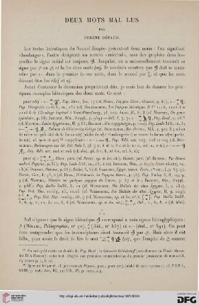 39: Deux mots mal lus