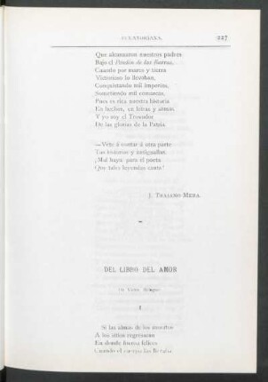 Del libro del amor : de Victor Balaguer